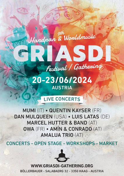 Griasdi 2024: Festival Handpan Austria